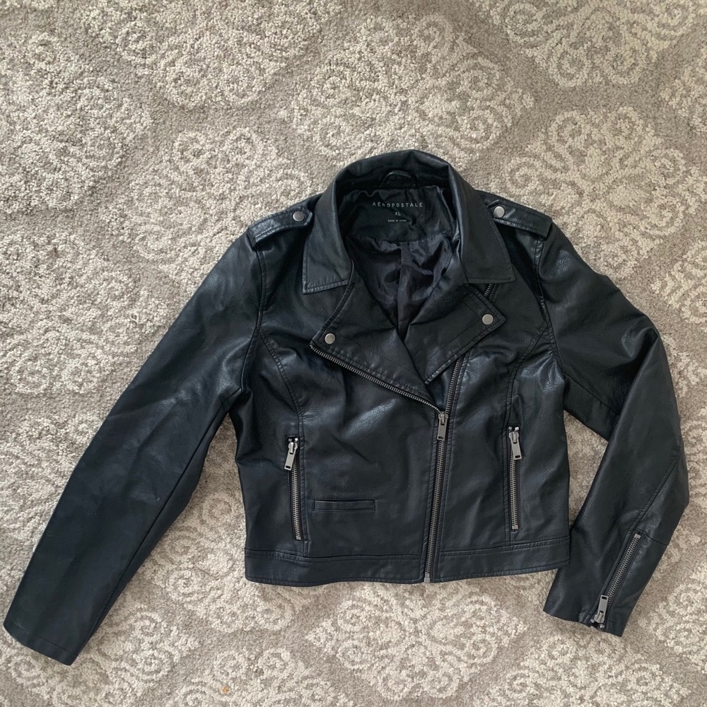 Aeropostale Leather Jacket